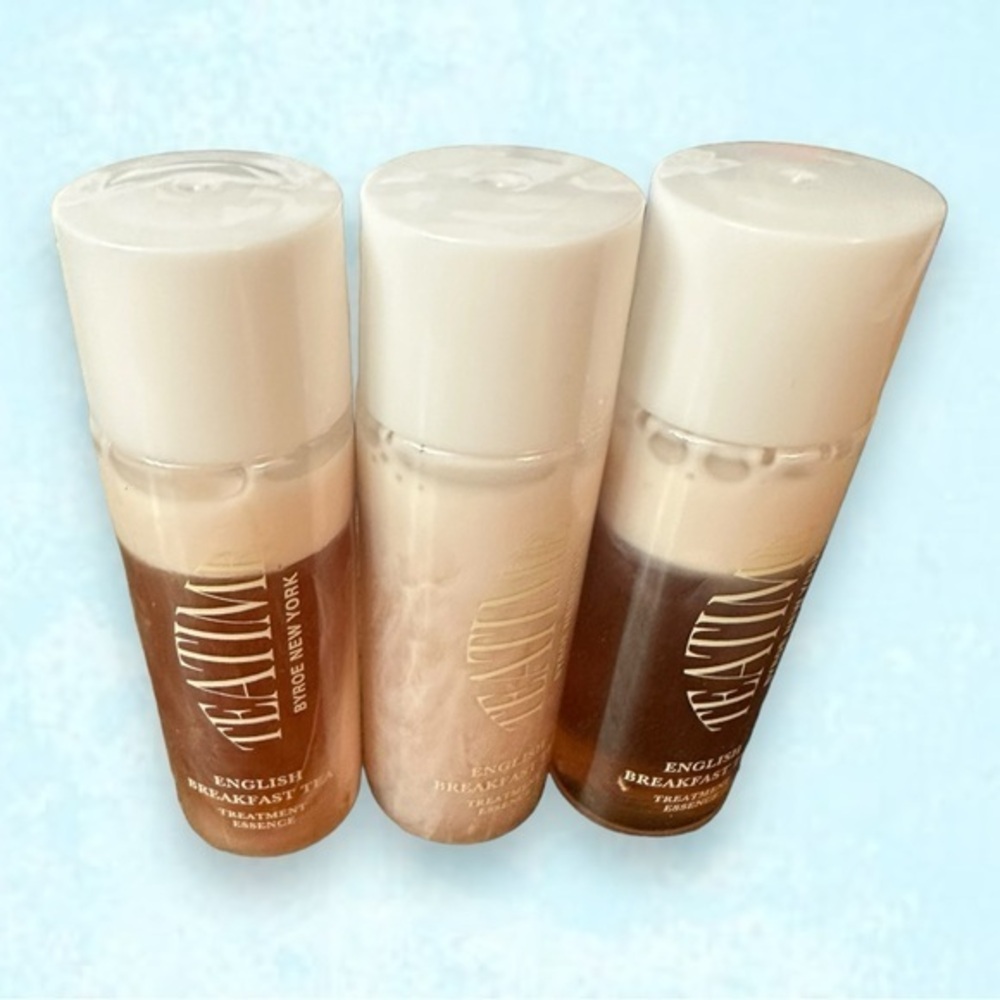 🆕 NWT BYROE Mini English Breakfast Tea Treatment Essence 3 x 20mL